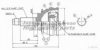 ASHUKI SU-340I Joint Kit, drive shaft